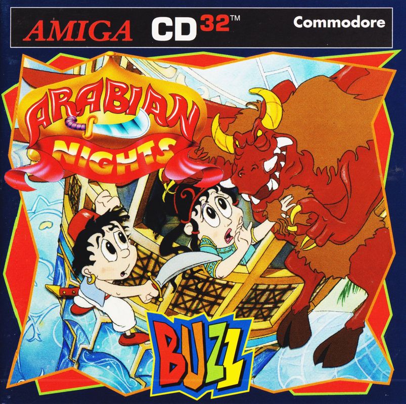 Arabian Nights box art for Amiga CD32